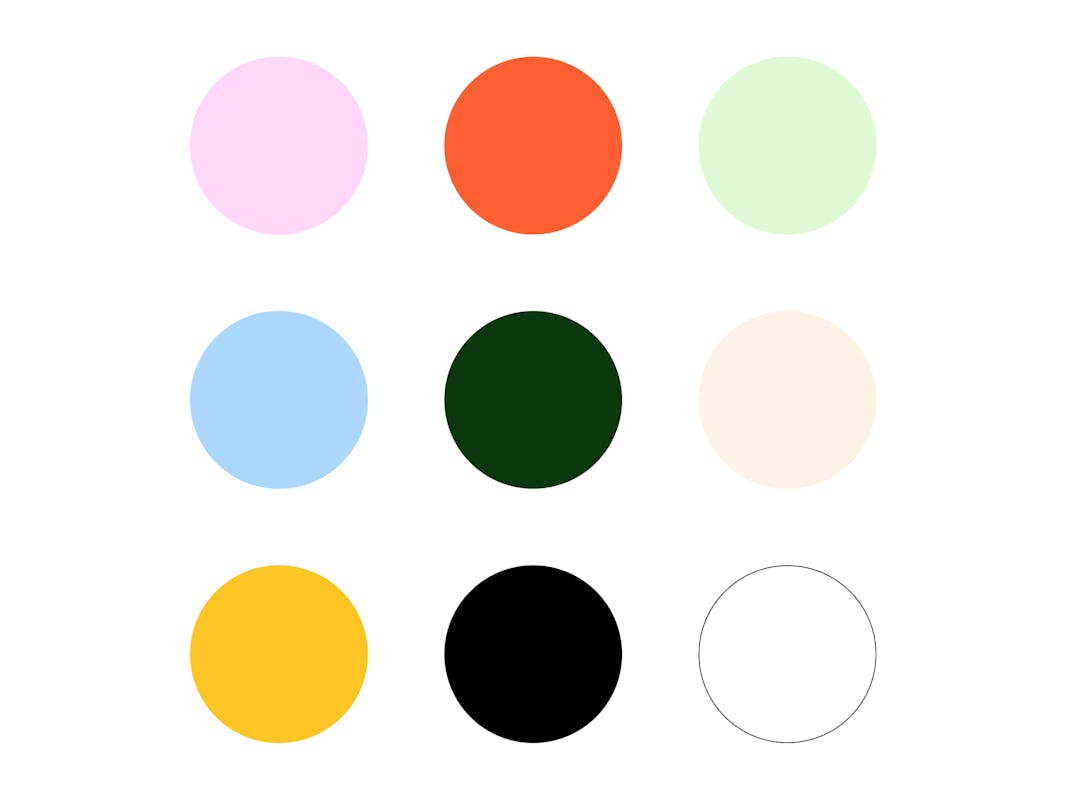 Forage colors